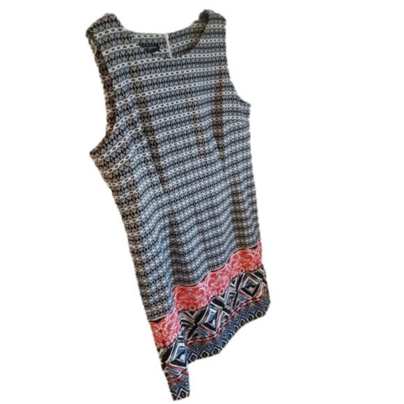 Mario Serrani Italy Geometric Print Sheath Dress - Picture 5 of 13